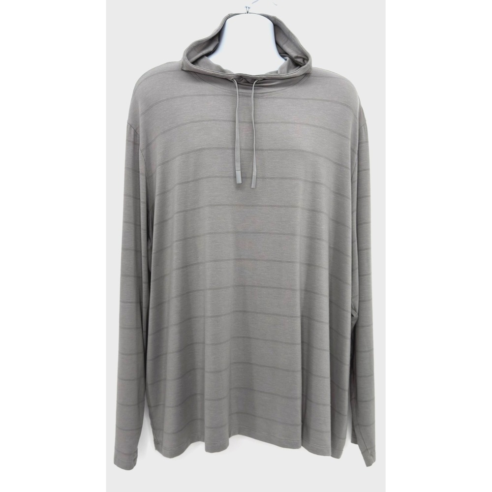 Duluth Trading AKHG Alaskan Hardgear Tun-Dry Hooded Shirt Mens 3XL Gray Hiking